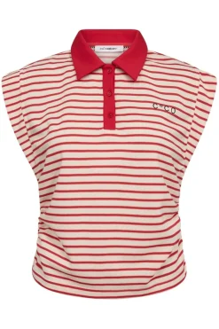 Normacc Stripe Polo Top 43024