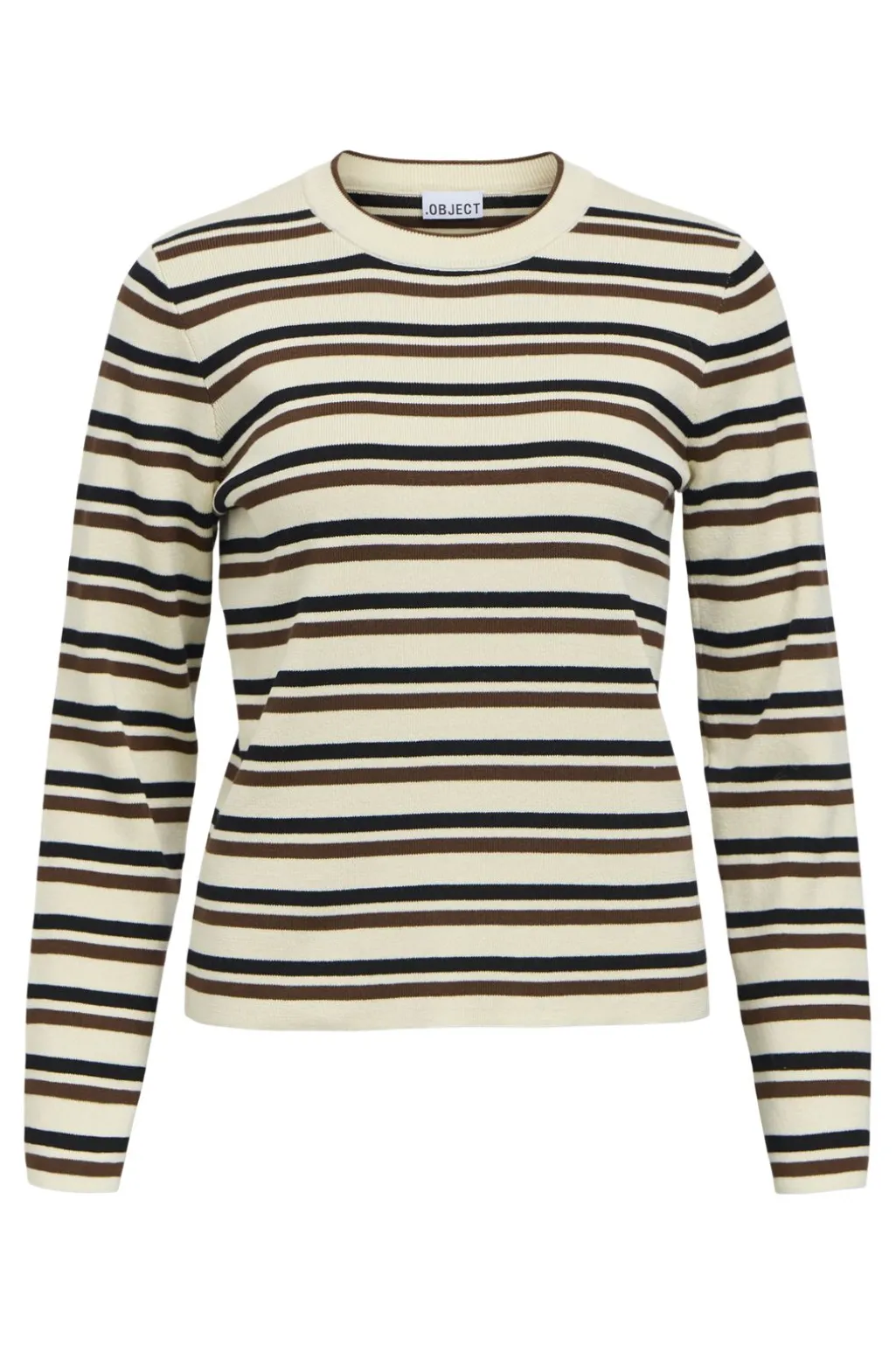 Objester L/S Re Knit Pullover