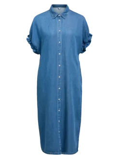 Objframe Tiana 2/4 Lo Denim Dress