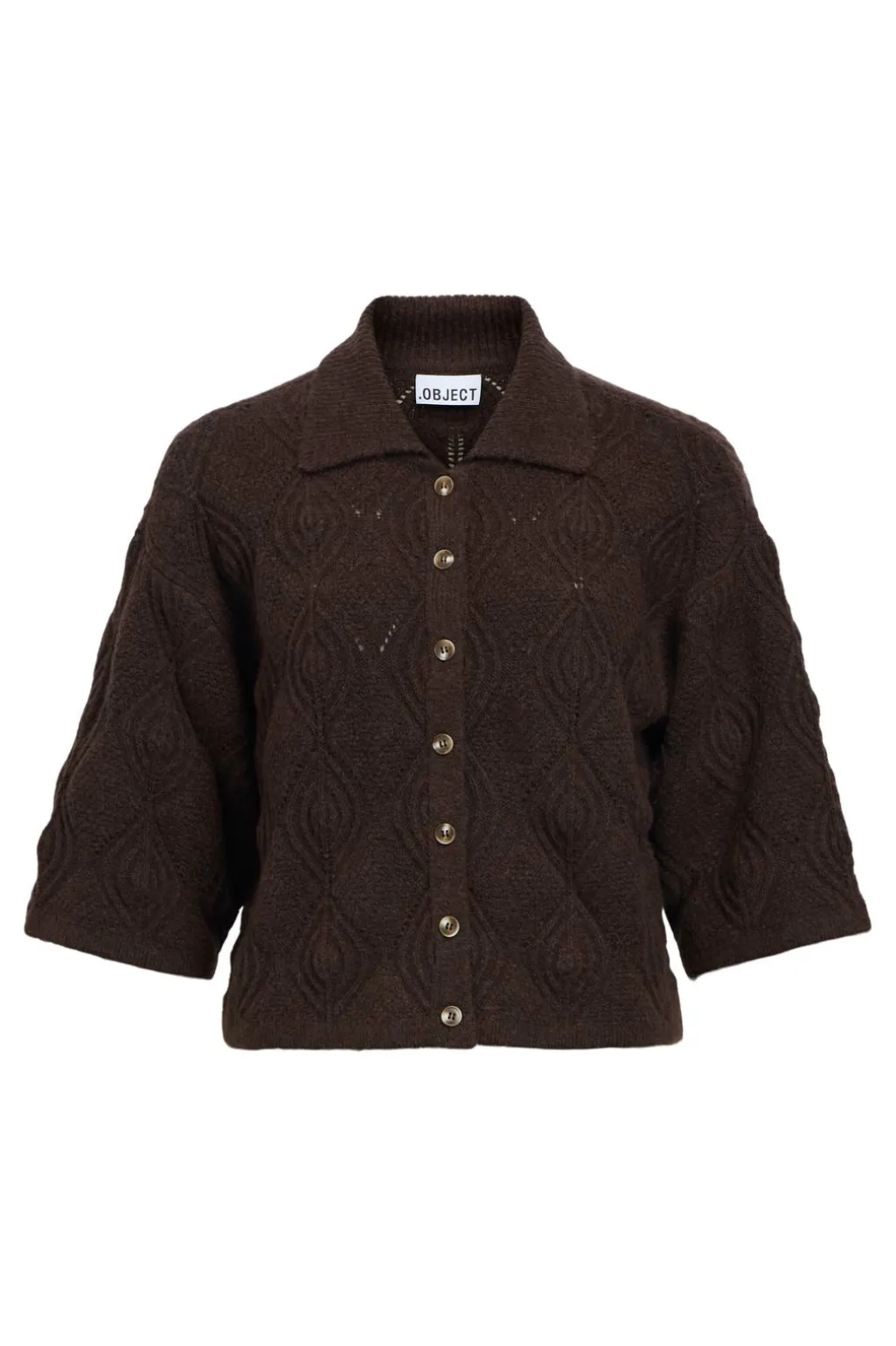 Objkaisa Flora 3/4 Lo Knit Cardigan