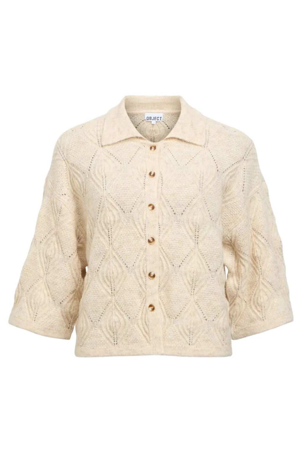 Objkaisa Flora 3/4 Lo Knit Cardigan