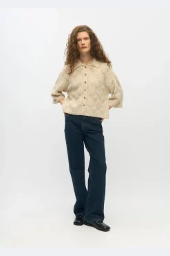 Objkaisa Flora 3/4 Lo Knit Cardigan