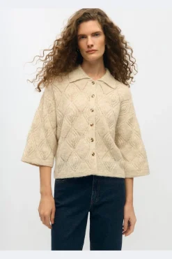 Objkaisa Flora 3/4 Lo Knit Cardigan