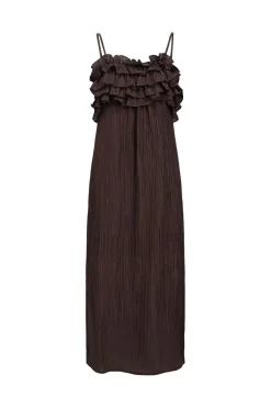 Objlyne S/L Re Long Dress 144