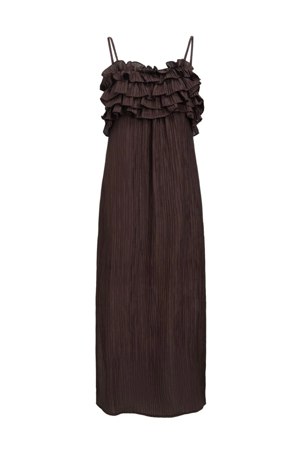 Objlyne S/L Re Long Dress 144
