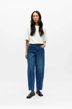 Objmiu Zoe Barrel Ankle Jeans