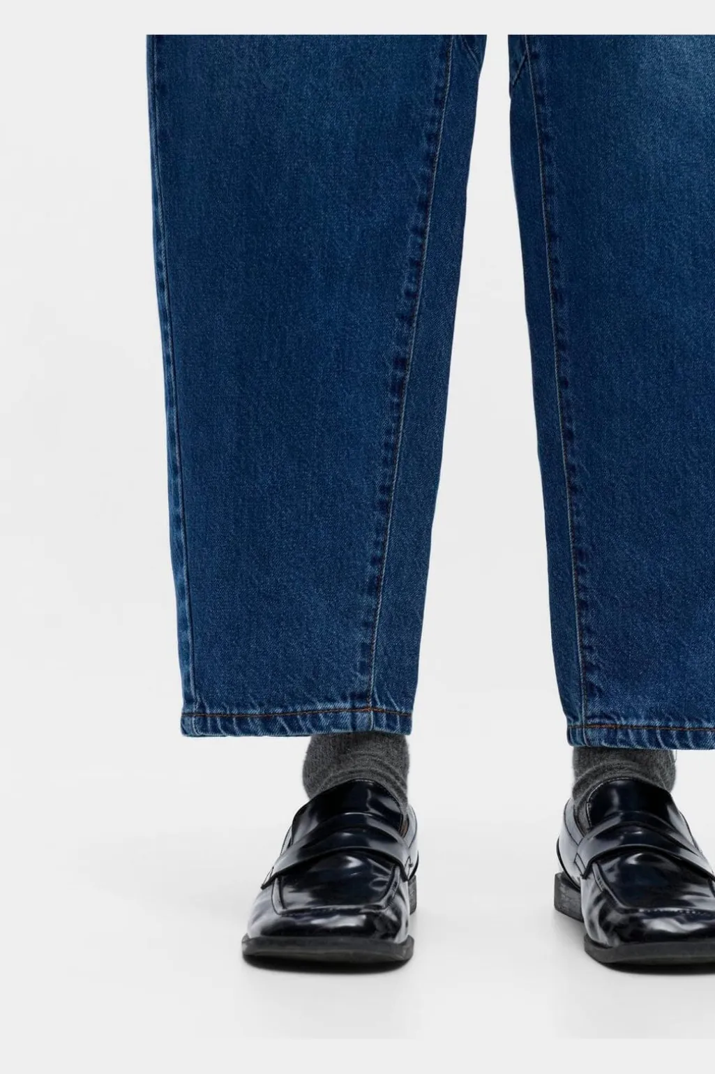 Objmiu Zoe Barrel Ankle Jeans