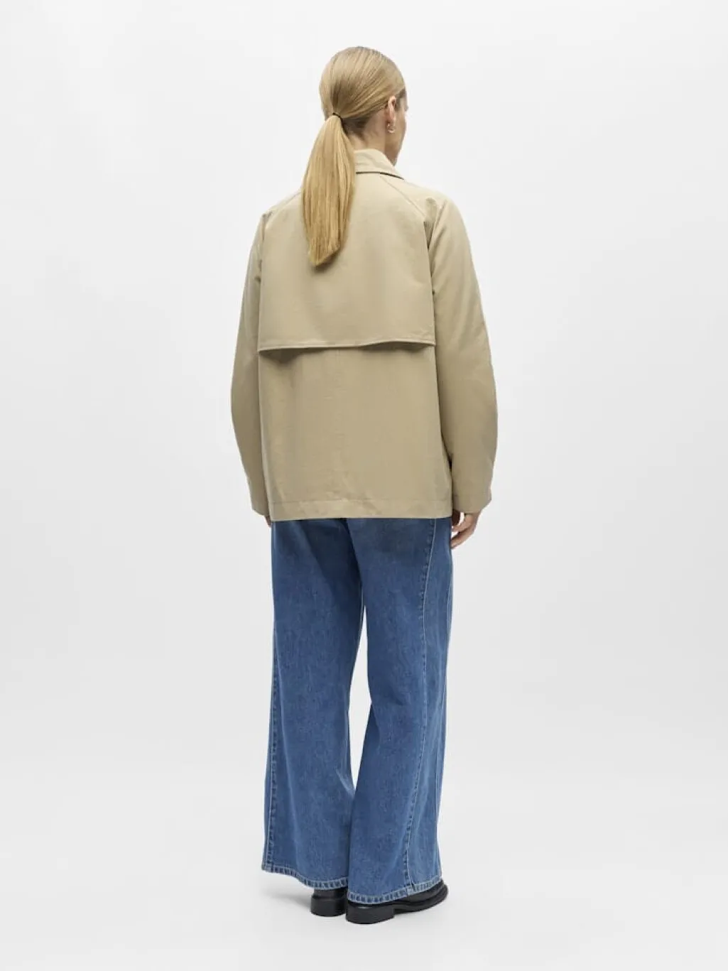Objpaula Re L/S Trench Jacket