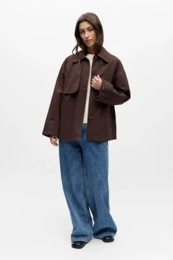 Objpaula Re L/S Trench Jacket