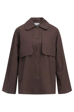 Objpaula Re L/S Trench Jacket