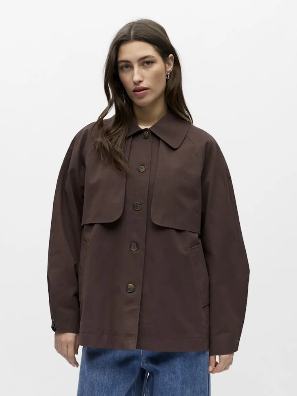 Objpaula Re L/S Trench Jacket
