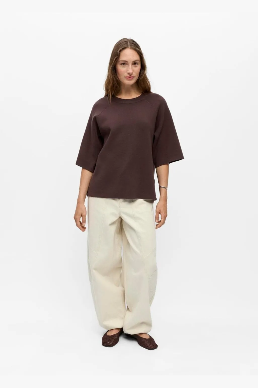 Objreynard 2/4 Knit Pullover