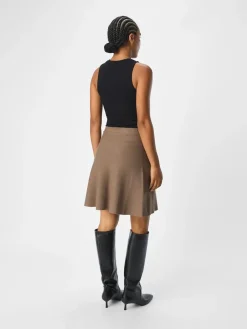 Objreynard Short Knit Skirt