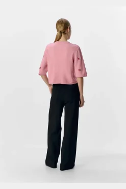 Objthess 3/4 Sleeve Cardigan