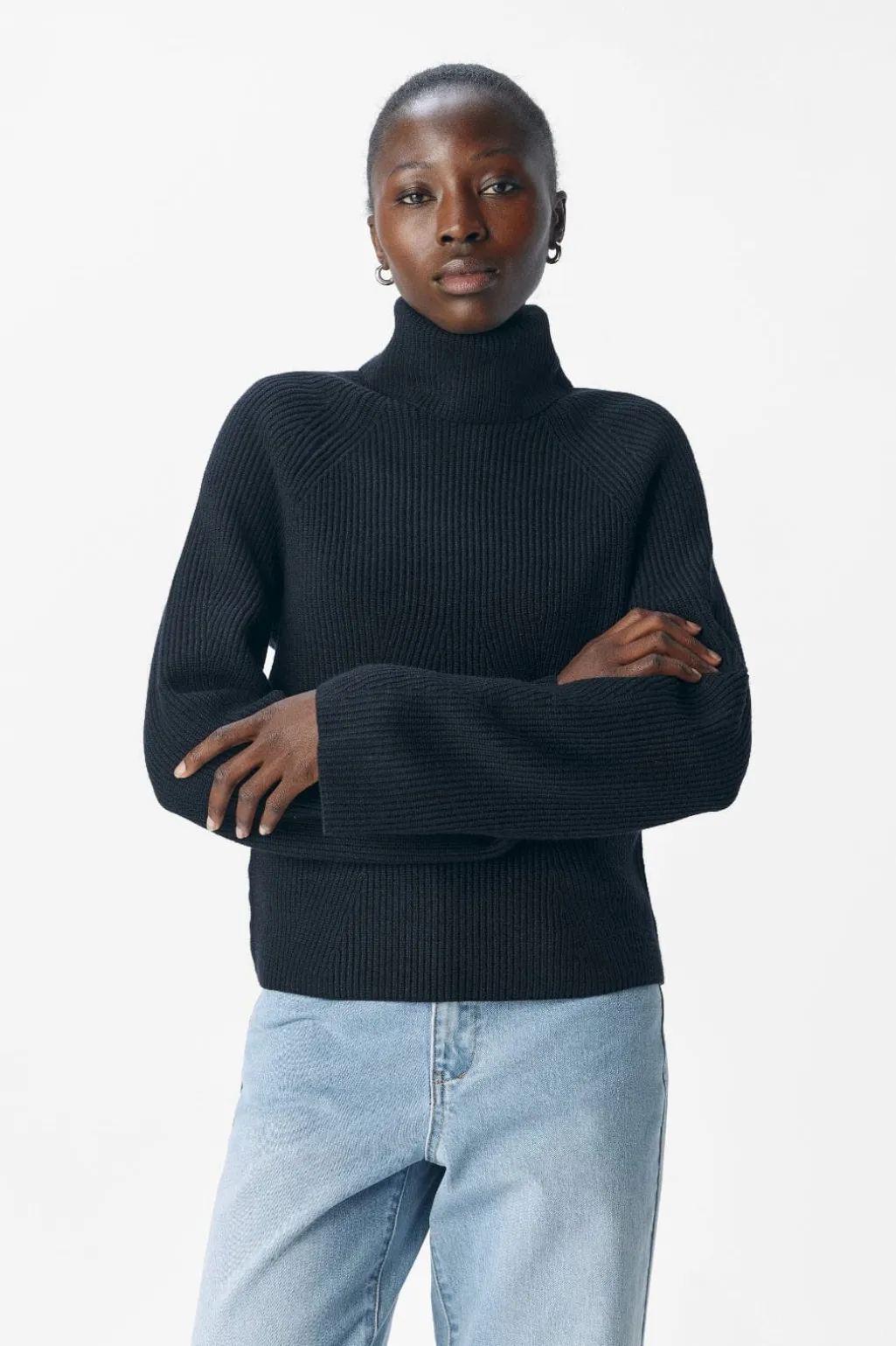 Objviola Ls Lo Rollneck Knit