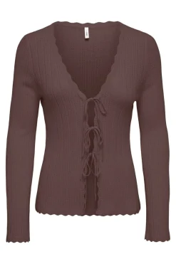 Onlarona Ls V-Neck Struc Cardigan Cc Knt