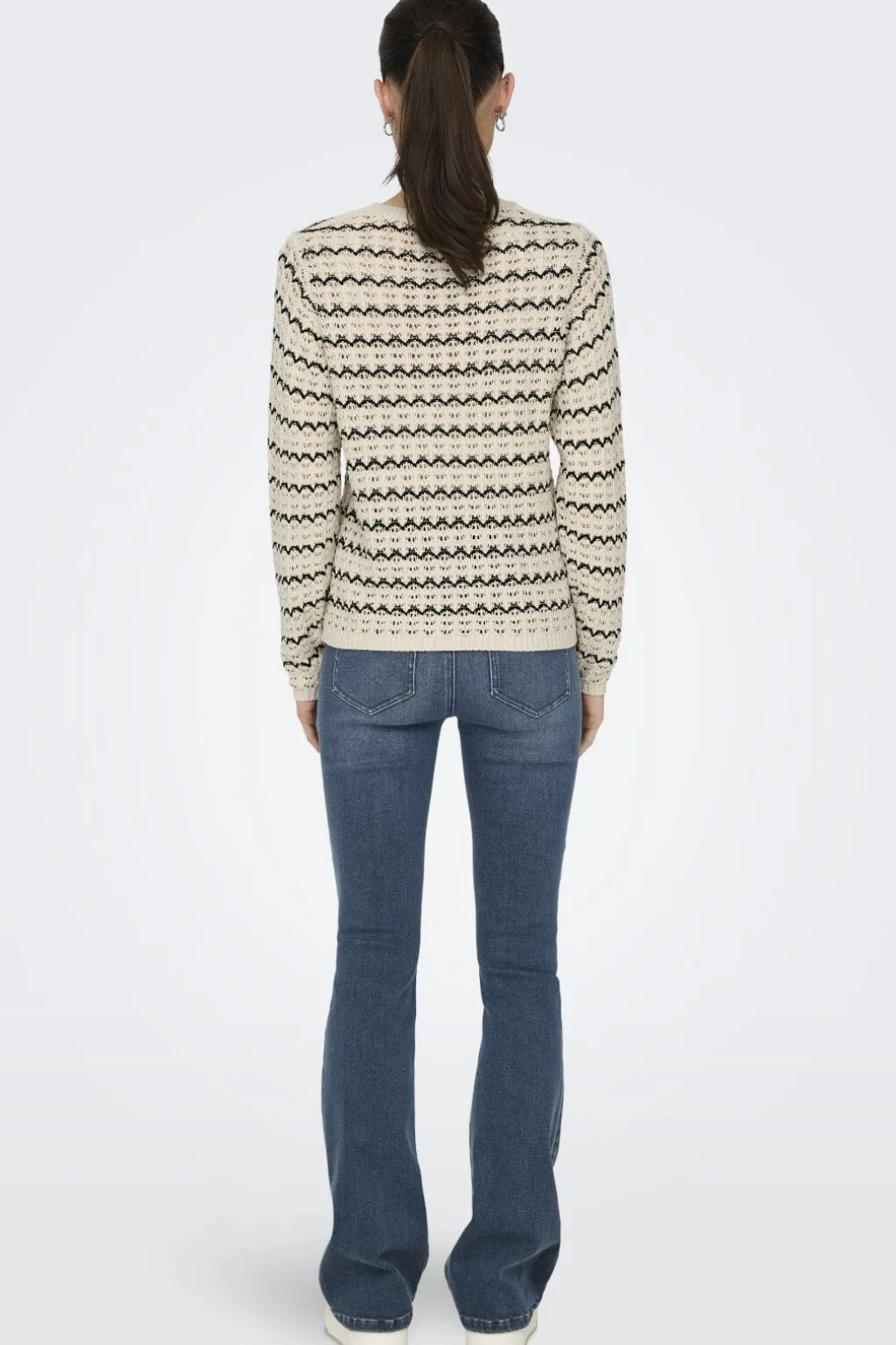 Onlasa Ls Structure O-Neck Knt
