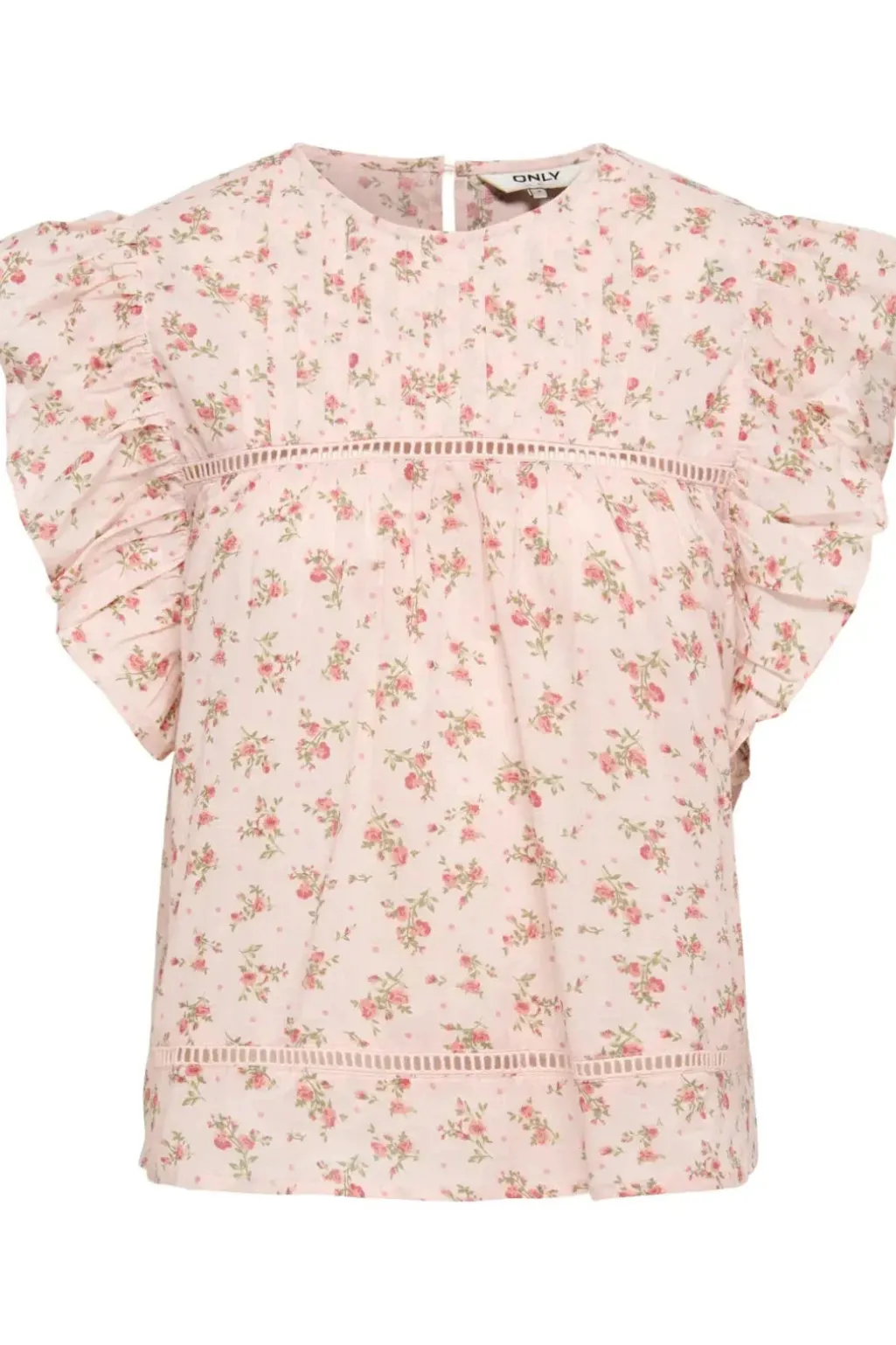 Onlasha Sl Frill O-Neck Top