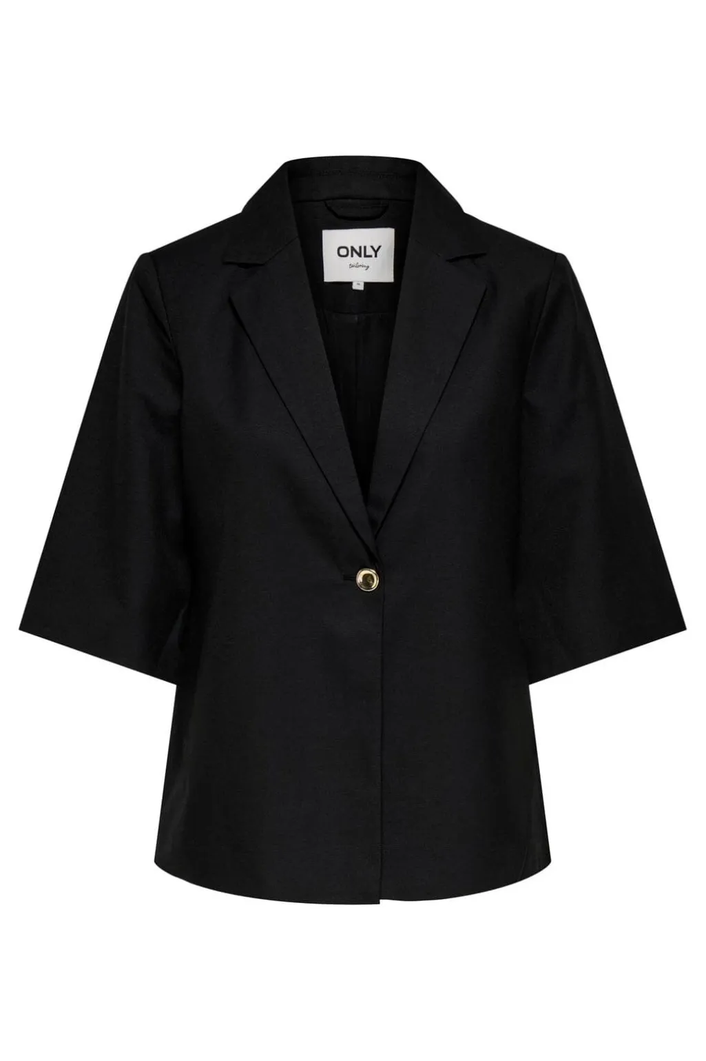Onlbaia 2/4 Linen Bl Blazer Tlr