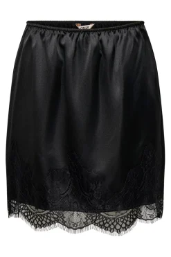 Onlbella Short Satin Lace Skirt