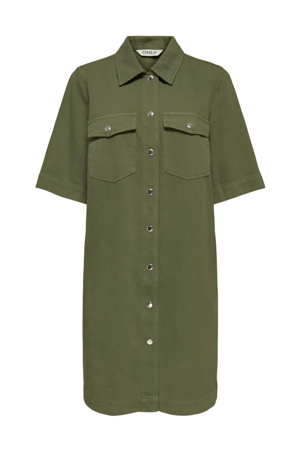 Onlbelle-Silla S/S Button Dress