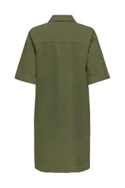 Onlbelle-Silla S/S Button Dress