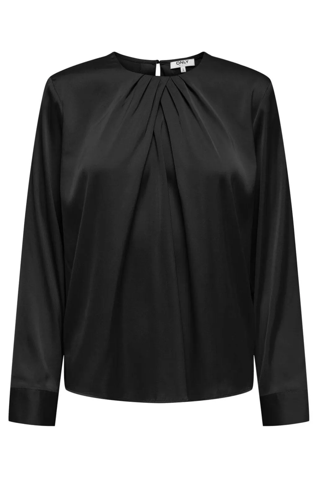 Onlcamille Ls Satin Deatil Top