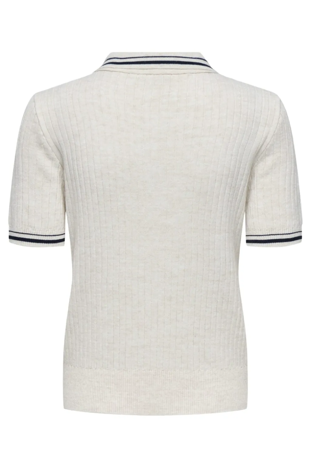 Onlcanton Ss Polo Pull Knt