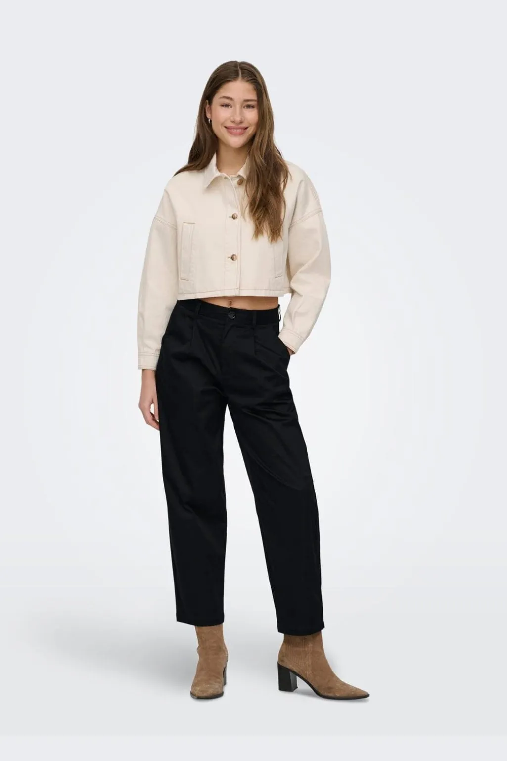 Onlcasil Barrel Chino Pant Cc