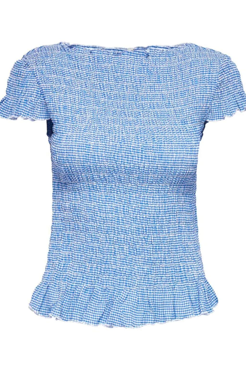 Onlcelle Life Cap Smock Boatneck Top