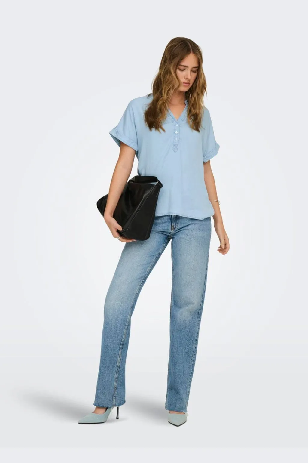Onlcharis Life Cap Sleeve Shirt Cc