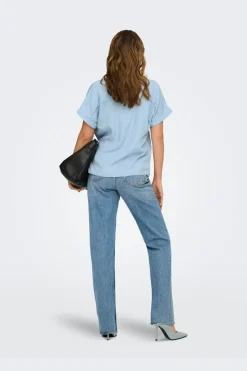 Onlcharis Life Cap Sleeve Shirt Cc