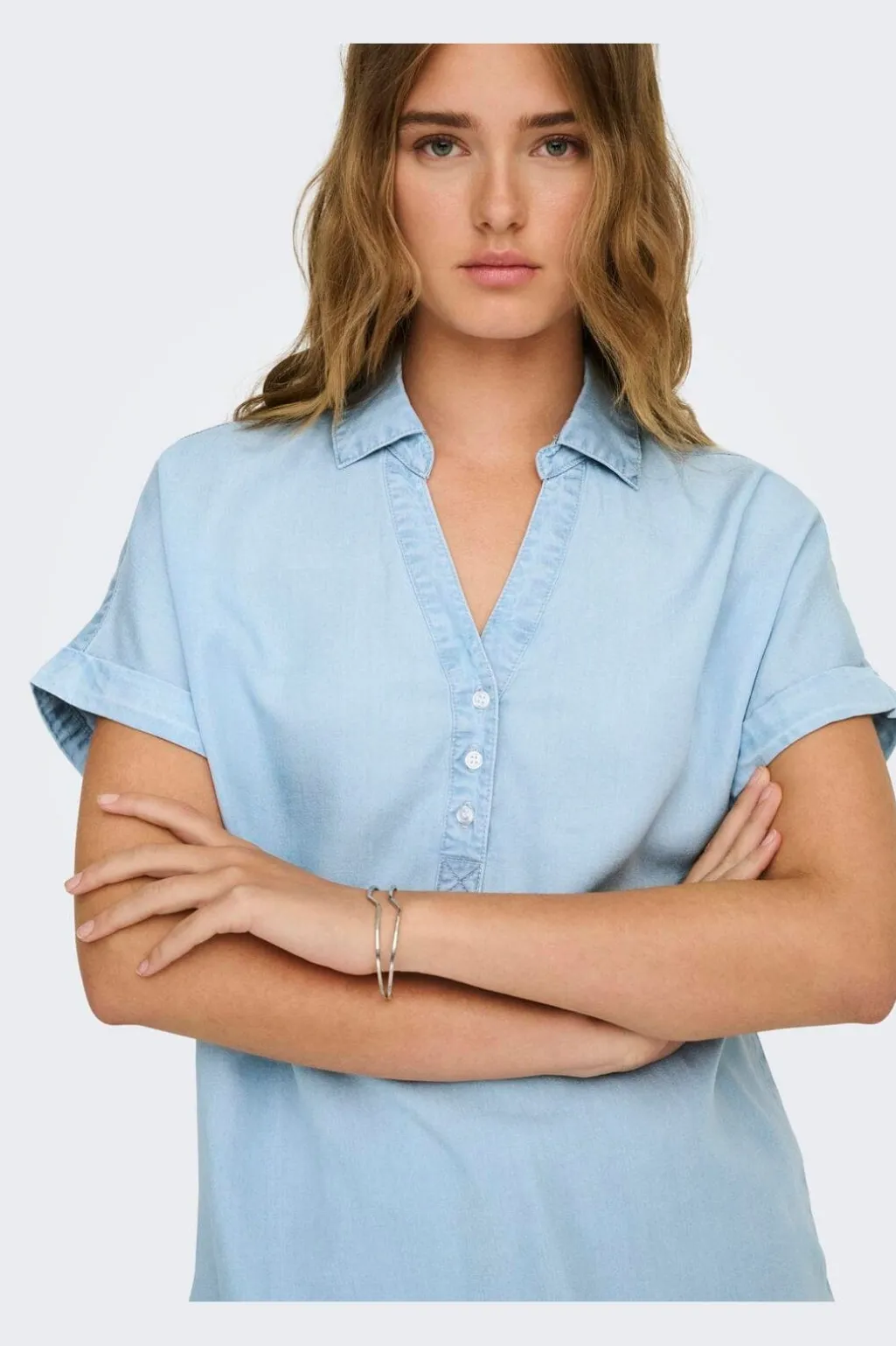 Onlcharis Life Cap Sleeve Shirt Cc