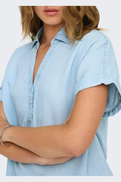 Onlcharis Life Cap Sleeve Shirt Cc