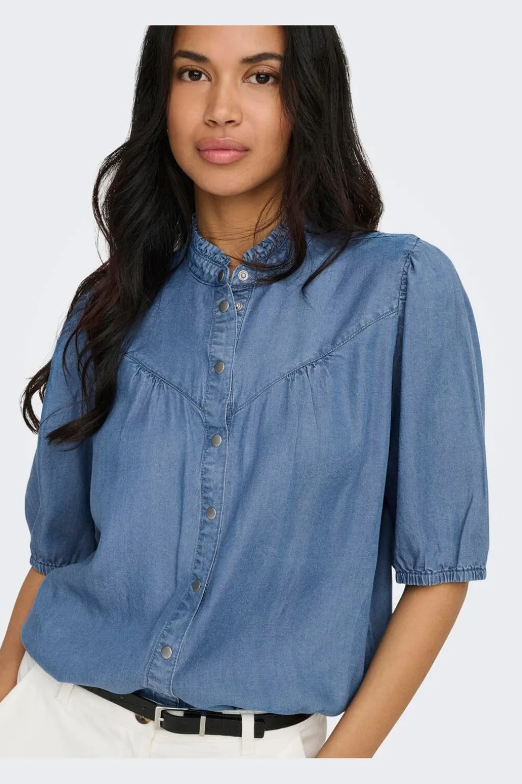 Onlcharis Life 2/4 Frill Shirt Cc