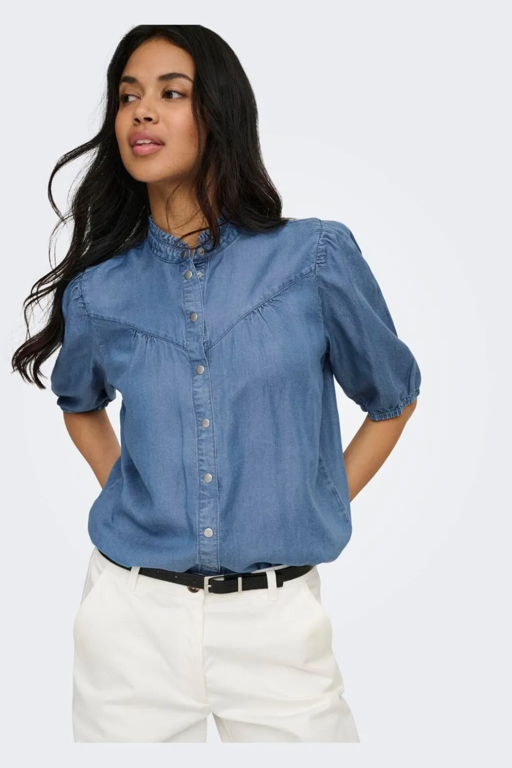 Onlcharis Life 2/4 Frill Shirt Cc