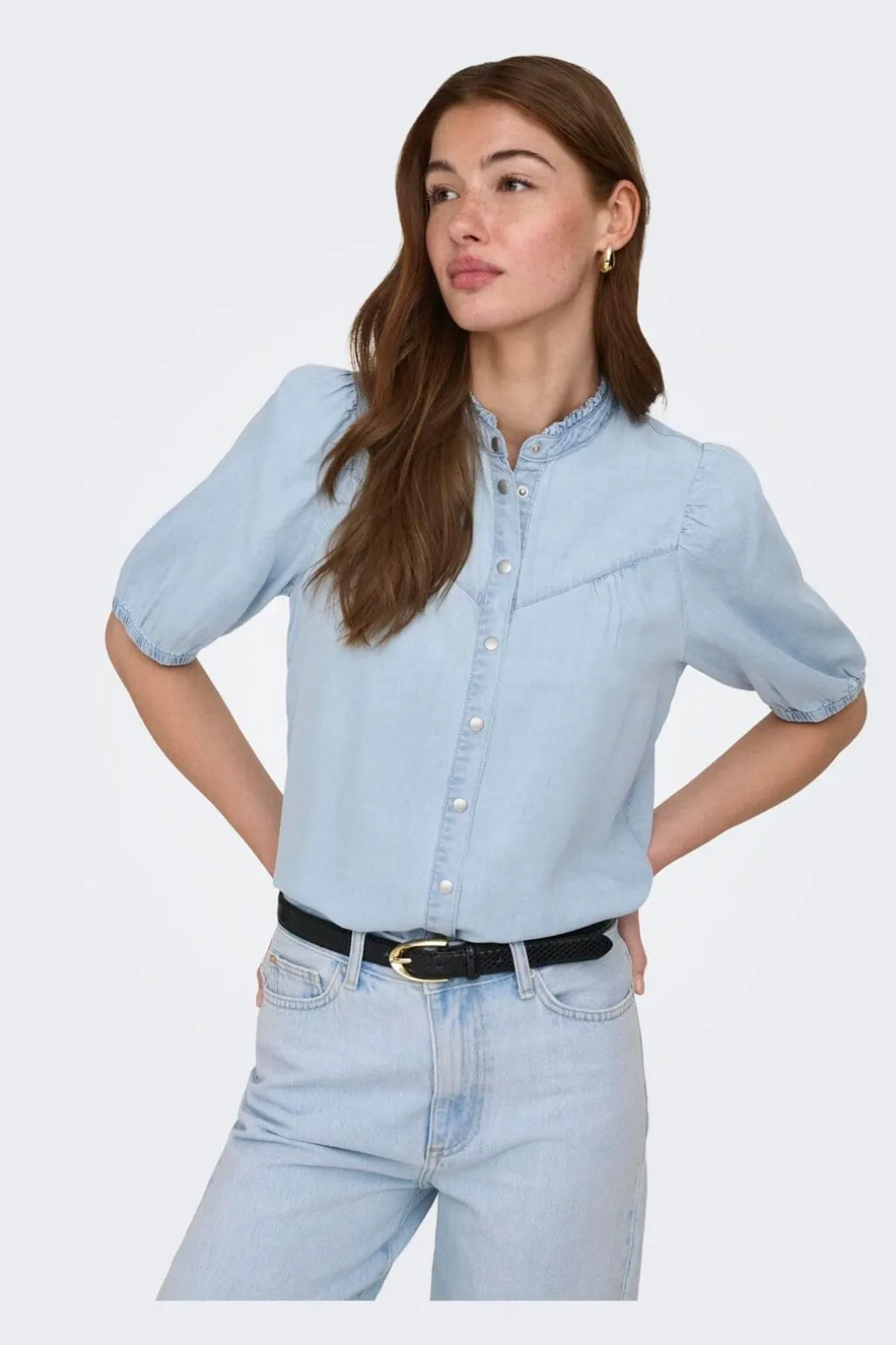 Onlcharis Life 2/4 Frill Shirt Cc