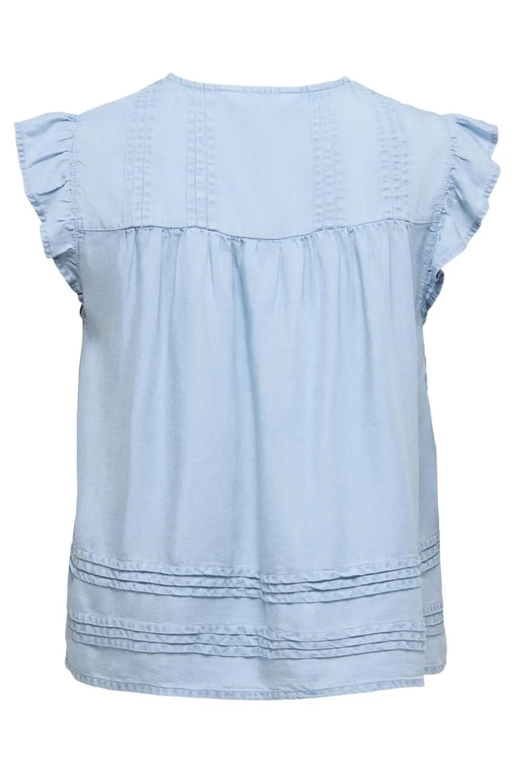 Onlcharis Life Sl Tie Neck Top Cc