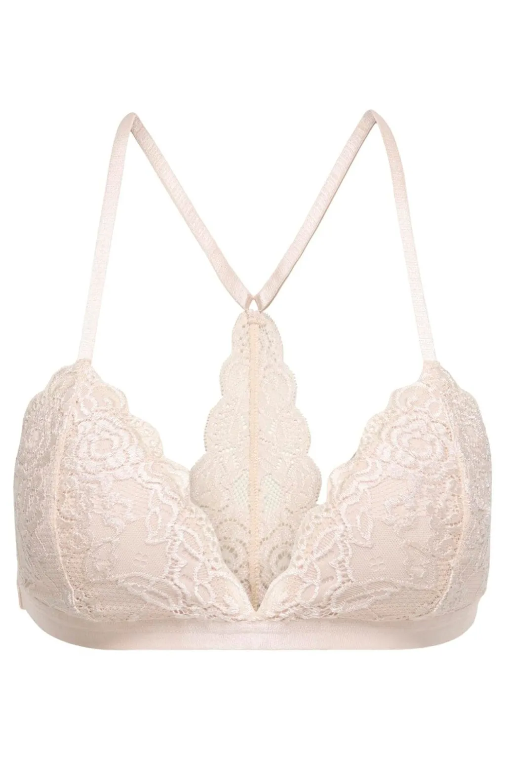 Onlchloe Lace Padded Racer Bralette Acc