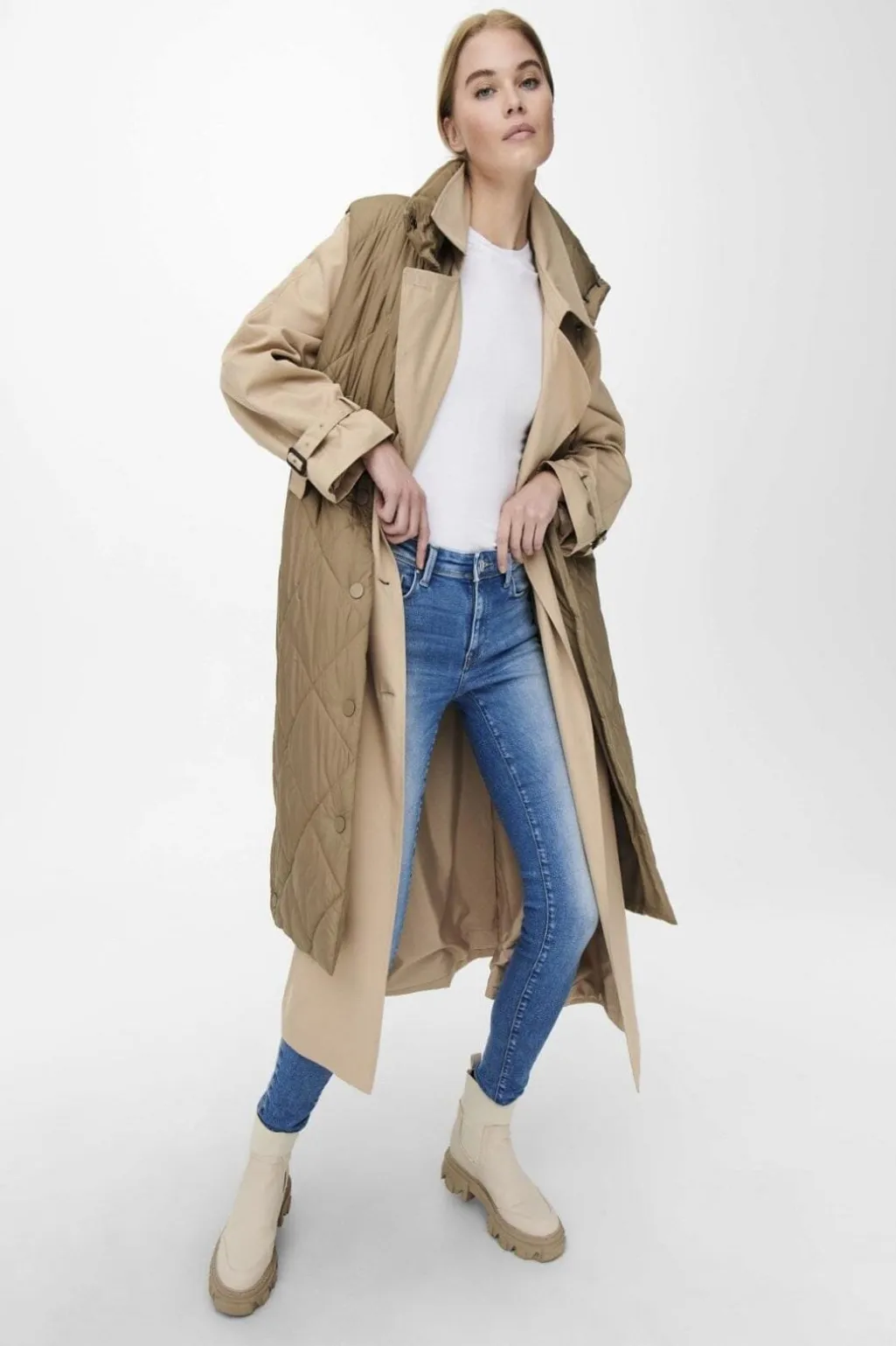 Onlchloe Trenchcoat Double B. Otw