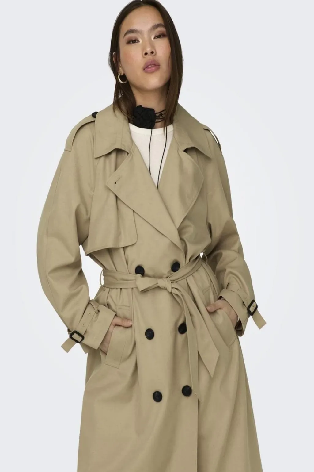 Onlchloe Trenchcoat Double B. Otw