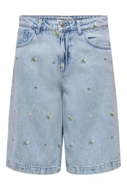 Onldorsi-Cassie Emb Long Shorts Akm