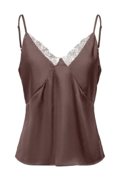 Onlfaraya Strap Lace Satin Top