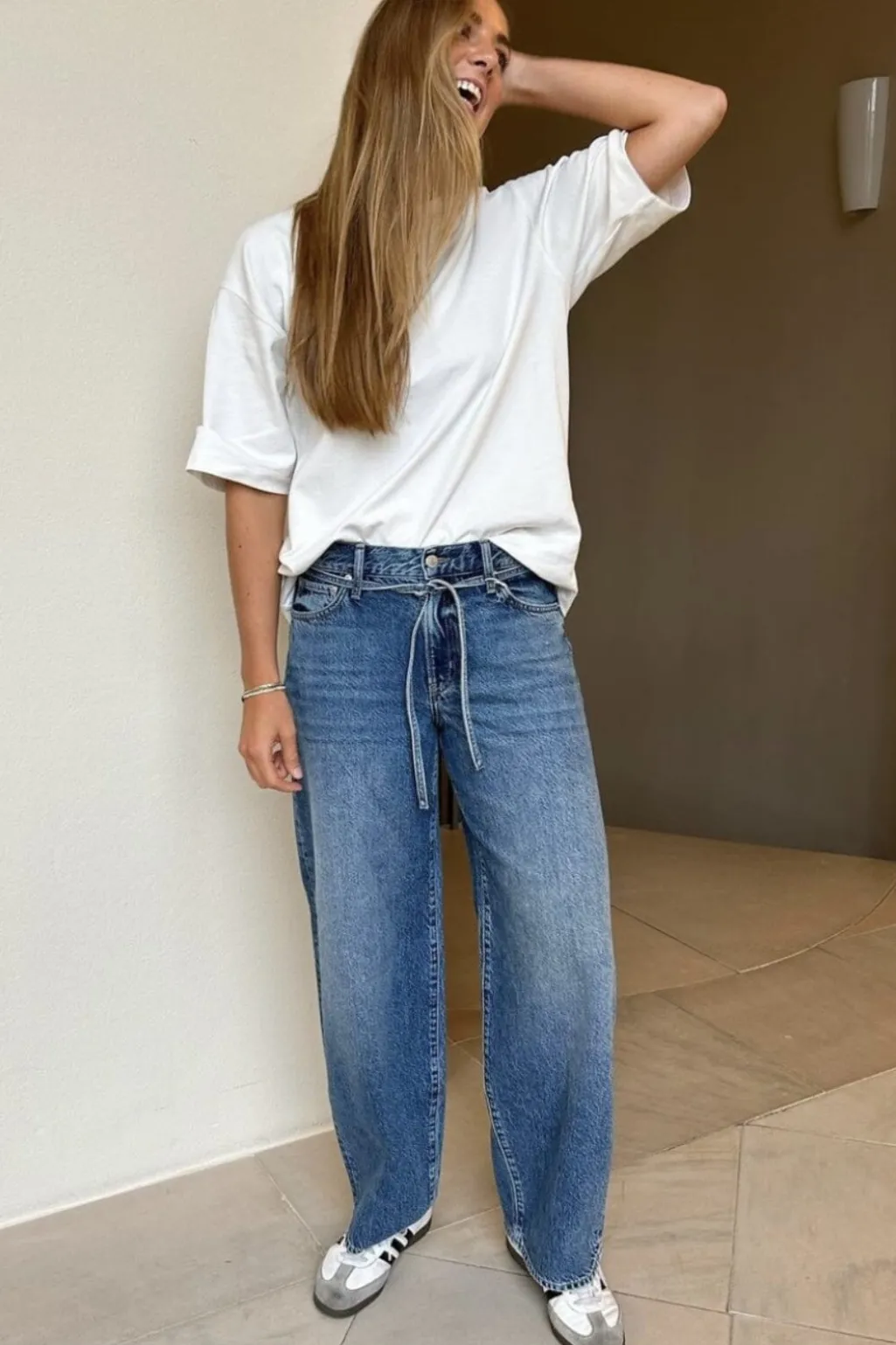 Onlgianna Balloon Jeans Dot