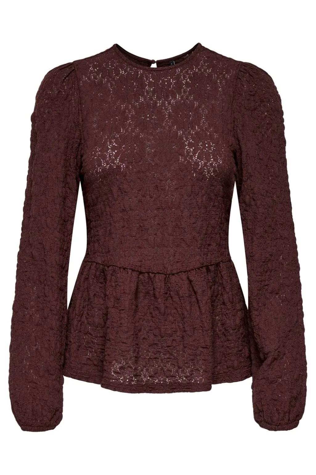 Onlgiavanna L/S Peplum Top