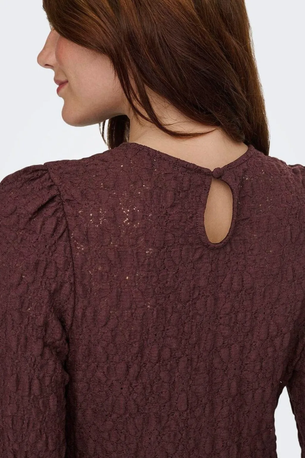 Onlgiavanna L/S Peplum Top