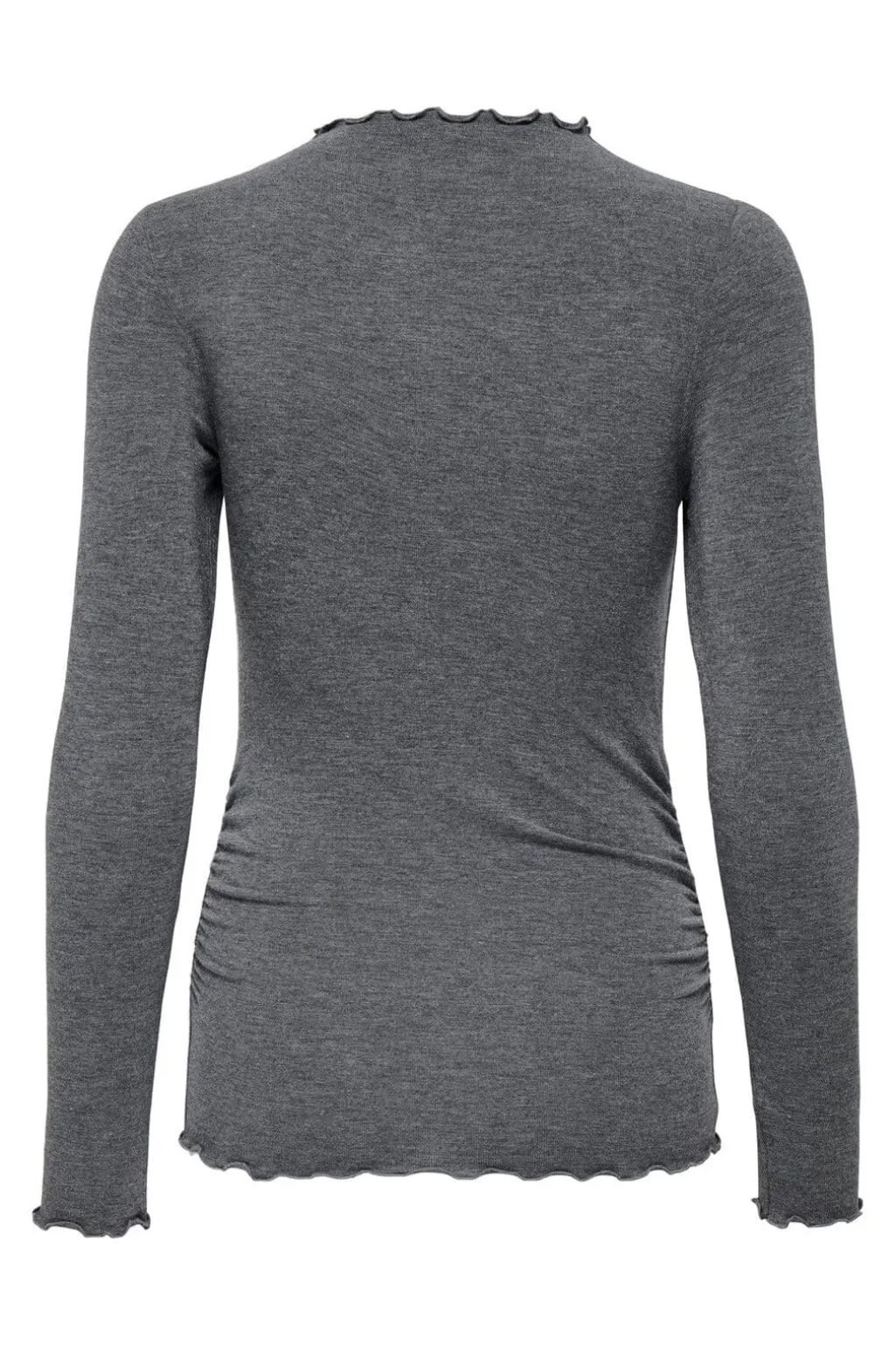 Onlglamour L/S Mockneck Ruching Top