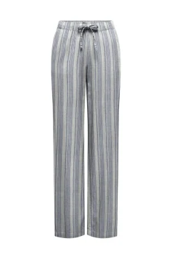 Onlgoa Linen Bl Pull-Up Pant Cc