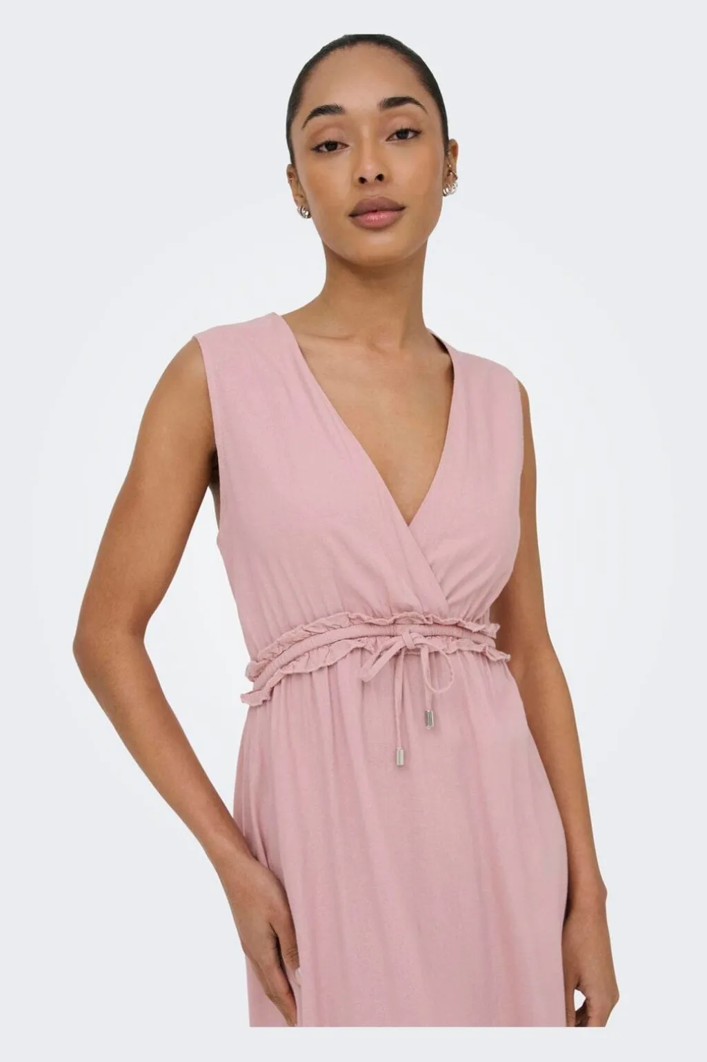 Onlgoa Sl Linen Bl Long Dress Cc
