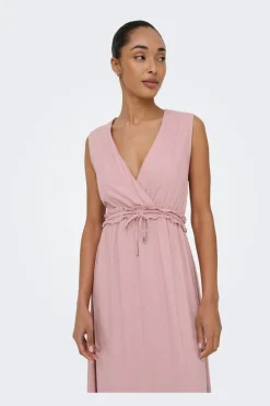 Onlgoa Sl Linen Bl Long Dress Cc